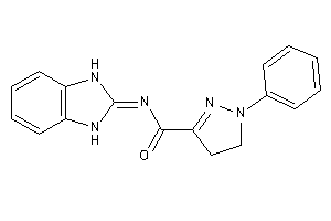 N-(1,3-dihydrobenzimidazol-2-ylidene)-1-phenyl-2-pyrazoline-3-carboxamide
