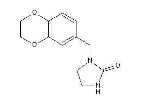 1-(2,3-dihydro-1,4-benzodioxin-6-ylmethyl)-2-imidazolidinone