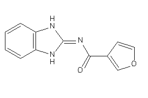 Image of N-(1,3-dihydrobenzimidazol-2-ylidene)-3-furamide