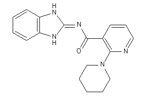 N-(1,3-dihydrobenzimidazol-2-ylidene)-2-piperidino-nicotinamide