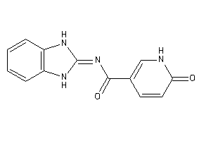 N-(1,3-dihydrobenzimidazol-2-ylidene)-6-keto-1H-pyridine-3-carboxamide
