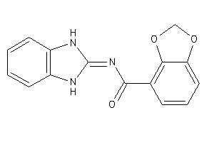 N-(1,3-dihydrobenzimidazol-2-ylidene)-1,3-benzodioxole-4-carboxamide