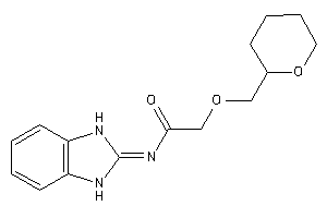 N-(1,3-dihydrobenzimidazol-2-ylidene)-2-(tetrahydropyran-2-ylmethoxy)acetamide