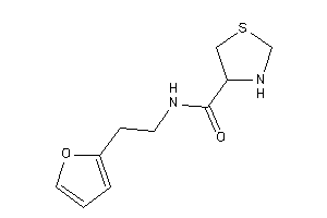 N-[2-(2-furyl)ethyl]thiazolidine-4-carboxamide