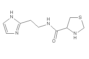 N-[2-(1H-imidazol-2-yl)ethyl]thiazolidine-4-carboxamide