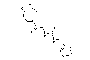 1-benzyl-3-[2-keto-2-(5-keto-1,4-diazepan-1-yl)ethyl]urea