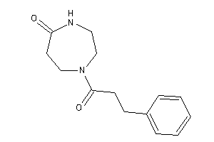 1-hydrocinnamoyl-1,4-diazepan-5-one