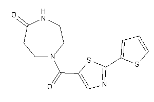 1-[2-(2-thienyl)thiazole-5-carbonyl]-1,4-diazepan-5-one