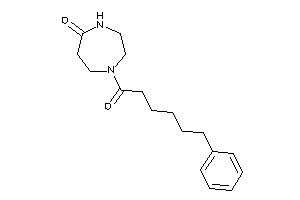 1-(6-phenylhexanoyl)-1,4-diazepan-5-one