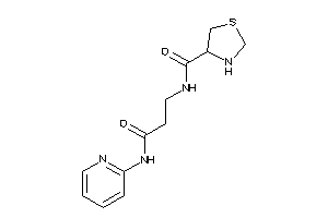 N-[3-keto-3-(2-pyridylamino)propyl]thiazolidine-4-carboxamide