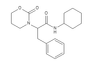 N-cyclohexyl-2-(2-keto-1,3-oxazinan-3-yl)-3-phenyl-propionamide