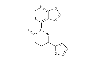 2-thieno[2,3-d]pyrimidin-4-yl-6-(2-thienyl)-4,5-dihydropyridazin-3-one