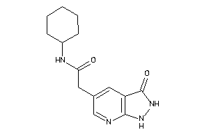 N-cyclohexyl-2-(3-keto-1,2-dihydropyrazolo[3,4-b]pyridin-5-yl)acetamide