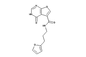 N-[3-(2-furyl)propyl]-4-keto-3H-furo[2,3-d]pyrimidine-5-carboxamide