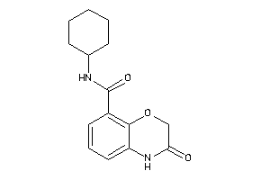 N-cyclohexyl-3-keto-4H-1,4-benzoxazine-8-carboxamide