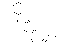 N-cyclohexyl-2-(2-keto-1H-pyrazolo[1,5-a]pyrimidin-6-yl)acetamide