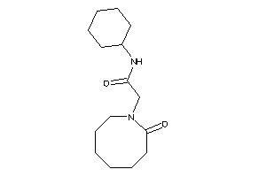 N-cyclohexyl-2-(2-ketoazocan-1-yl)acetamide