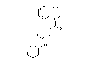 N-cyclohexyl-4-(2,3-dihydro-1,4-benzothiazin-4-yl)-4-keto-butyramide