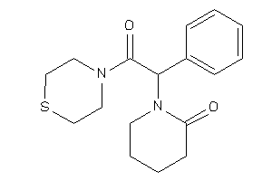 1-(2-keto-1-phenyl-2-thiomorpholino-ethyl)-2-piperidone