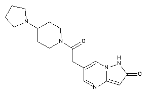 6-[2-keto-2-(4-pyrrolidinopiperidino)ethyl]-1H-pyrazolo[1,5-a]pyrimidin-2-one