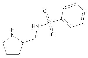 N-(pyrrolidin-2-ylmethyl)benzenesulfonamide