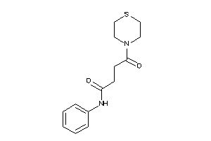 4-keto-N-phenyl-4-thiomorpholino-butyramide