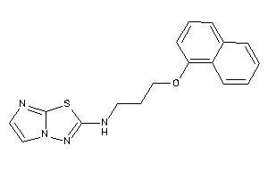 Imidazo[2,1-b][1,3,4]thiadiazol-2-yl-[3-(1-naphthoxy)propyl]amine