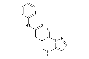 Image of 2-(7-keto-4H-pyrazolo[1,5-a]pyrimidin-6-yl)-N-phenyl-acetamide