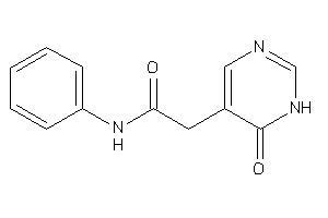 2-(6-keto-1H-pyrimidin-5-yl)-N-phenyl-acetamide