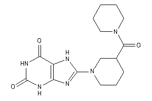 8-[3-(piperidine-1-carbonyl)piperidino]-7H-xanthine