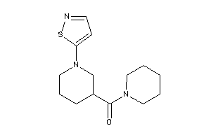 (1-isothiazol-5-yl-3-piperidyl)-piperidino-methanone