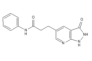 3-(3-keto-1,2-dihydropyrazolo[3,4-b]pyridin-5-yl)-N-phenyl-propionamide