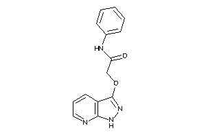 Image of N-phenyl-2-(1H-pyrazolo[3,4-b]pyridin-3-yloxy)acetamide