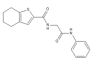 N-(2-anilino-2-keto-ethyl)-4,5,6,7-tetrahydrobenzothiophene-2-carboxamide