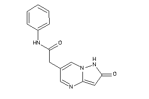 2-(2-keto-1H-pyrazolo[1,5-a]pyrimidin-6-yl)-N-phenyl-acetamide