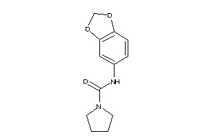 N-(1,3-benzodioxol-5-yl)pyrrolidine-1-carboxamide