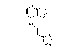 Thieno[2,3-d]pyrimidin-4-yl-[2-(1,2,4-triazol-1-yl)ethyl]amine