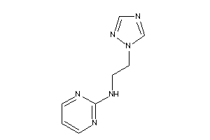 2-pyrimidyl-[2-(1,2,4-triazol-1-yl)ethyl]amine