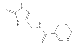 N-[(5-thioxo-1,4-dihydro-1,2,4-triazol-3-yl)methyl]-3,4-dihydro-2H-pyran-5-carboxamide