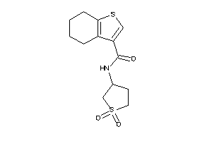 N-(1,1-diketothiolan-3-yl)-4,5,6,7-tetrahydrobenzothiophene-3-carboxamide