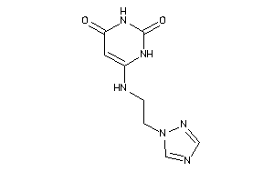 6-[2-(1,2,4-triazol-1-yl)ethylamino]uracil