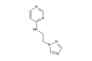 4-pyrimidyl-[2-(1,2,4-triazol-1-yl)ethyl]amine