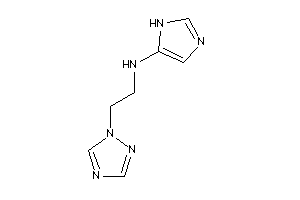 1H-imidazol-5-yl-[2-(1,2,4-triazol-1-yl)ethyl]amine