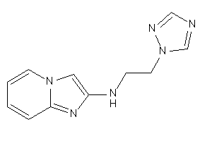 Imidazo[1,2-a]pyridin-2-yl-[2-(1,2,4-triazol-1-yl)ethyl]amine