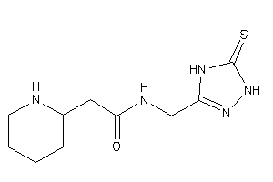 2-(2-piperidyl)-N-[(5-thioxo-1,4-dihydro-1,2,4-triazol-3-yl)methyl]acetamide