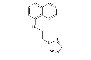 5-isoquinolyl-[2-(1,2,4-triazol-1-yl)ethyl]amine