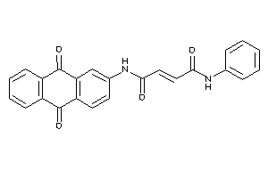 Image of N'-(9,10-diketo-2-anthryl)-N-phenyl-but-2-enediamide