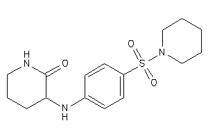 3-(4-piperidinosulfonylanilino)-2-piperidone