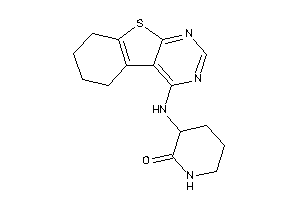 3-(5,6,7,8-tetrahydrobenzothiopheno[2,3-d]pyrimidin-4-ylamino)-2-piperidone