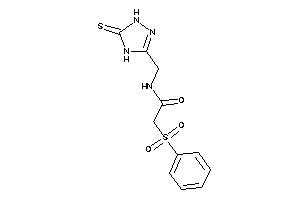 2-besyl-N-[(5-thioxo-1,4-dihydro-1,2,4-triazol-3-yl)methyl]acetamide